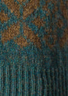 Fair Isle Vest in Army