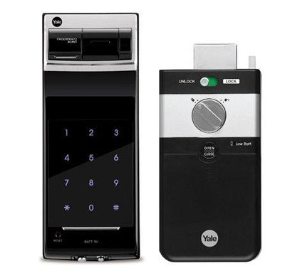 YDR4110+ YALE DIGITAL RIM LOCK (FINGERPRINT) N-PROTOCOL